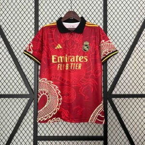 Concept Real Madrid Dragon Red Shirt 2024/25