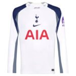 Tottenham Home Long Sleeve Shirt 2025/26