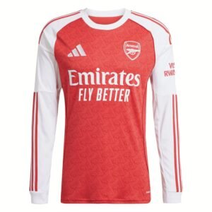 Arsenal Home Shirt 2025/26 Long Sleeve