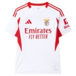 Kids Benfica Away White Shirt 2025/26