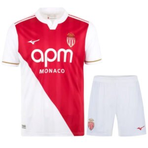 AS Monaco Kids Home Shirt 2025/26