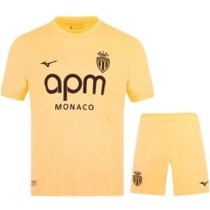AS Monaco Kids Away Shirt 2025/26