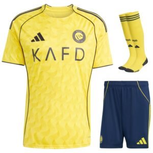 Al Nassr Home Kids Kit 2025/26
