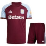Aston Villa Home Kids Kit 2025/26
