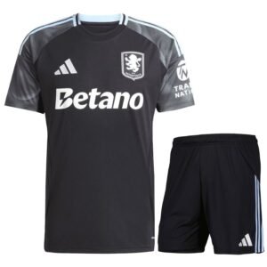 Aston Villa Away Kids Kit 2025/26