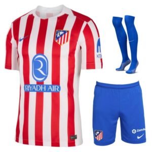 Atletico Madrid Home Kids Kit 2025/26