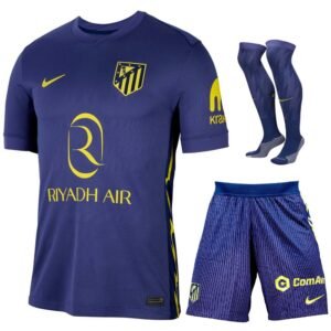 Atletico Madrid Away Kids Kit 2025/26