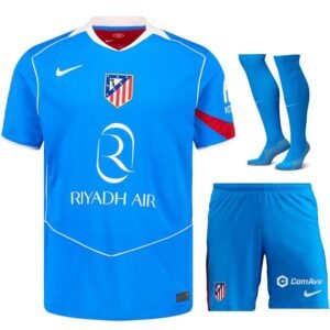 Atletico Madrid Third Kids Kit 2025/26