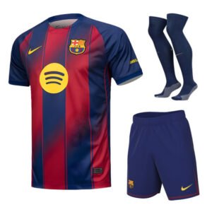 FC Barcelona Home Kids Kit 2025/26