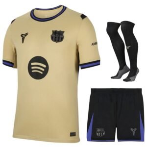 FC Barcelona Away Kids Kit 2025/26