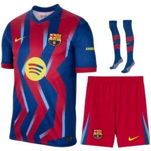 FC Barcelona Fourth Kids Kit 2025/26