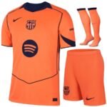 FC Barcelona Third Kids Kit 2025/26