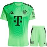 Bayern Munich Goalkeeper Home Kids Kit 2025/26