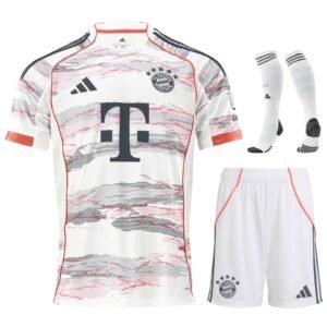 Bayern Munich Away Kids Kit 2025/26