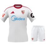 FC Sevilla Home Kids Kit 2025/26