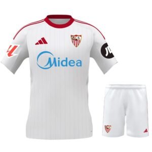 FC Sevilla Home Kids Kit 2025/26
