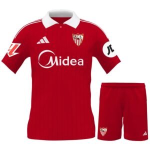 FC Sevilla Away Kids Kit 2025/26