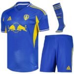 Leeds United Away Kids Kit 2025/26