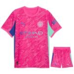 Manchester City Home Goalkeeper Kids Kit 2025/26