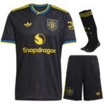 Manchester United Third Kids Kit 2025/26