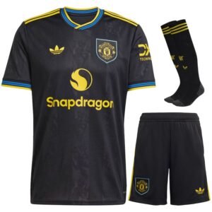 Manchester United Third Kids Kit 2025/26