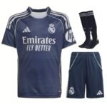Real Madrid Away Kids Kit 2025/26