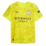 Goalkeeper Yellow Manchester City Home Shirt 2025/26