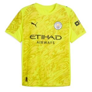 Goalkeeper Yellow Manchester City Home Shirt 2025/26