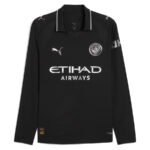Manchester City Away Shirt 2025/26 Long Sleeve
