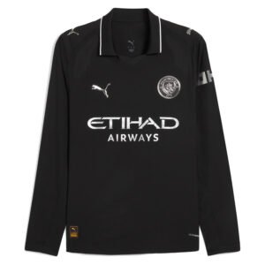 Manchester City Away Shirt 2025/26 Long Sleeve