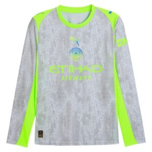 Manchester City Third Shirt 2025/26 Long Sleeve