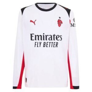 Milan AC Away Shirt 2025/26 Long Sleeve