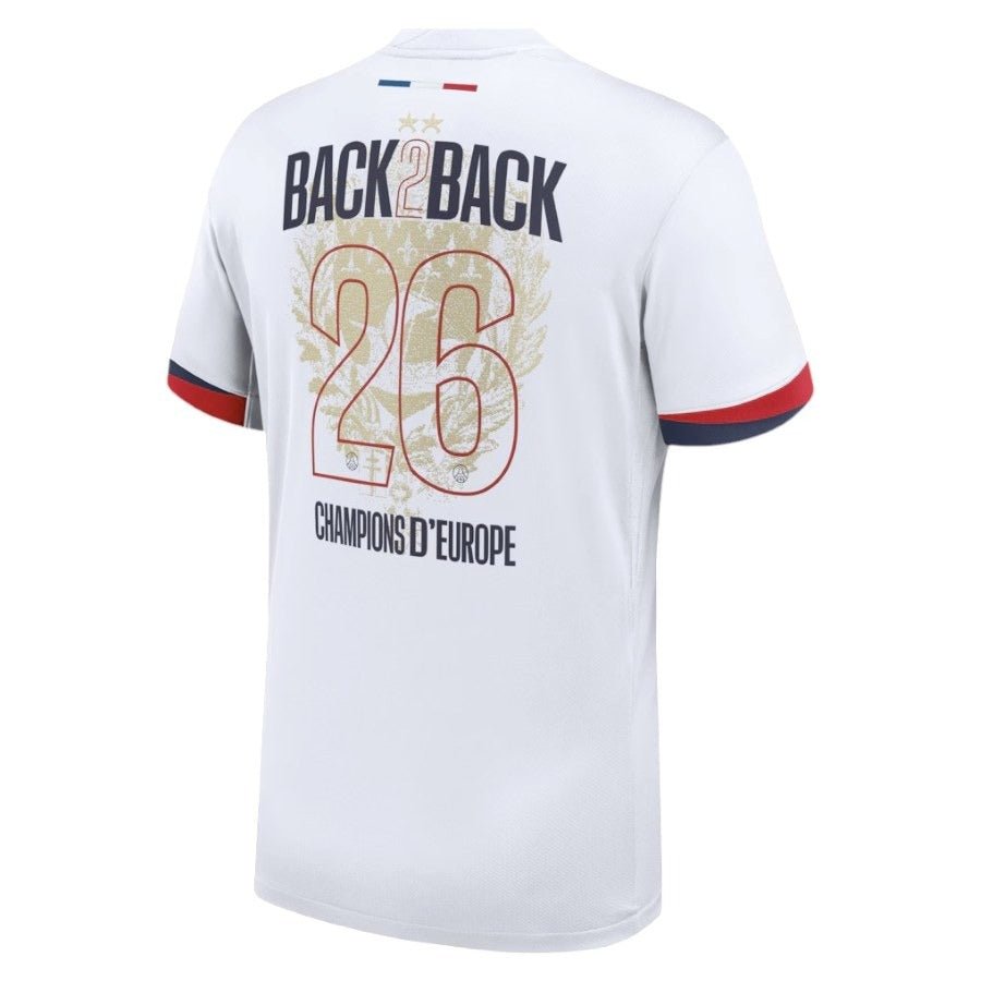 PSG 2 Stars Away European Champions Shirt 2026 – Image 2
