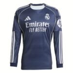 Real Madrid Away Shirt 2025/26 Long Sleeve